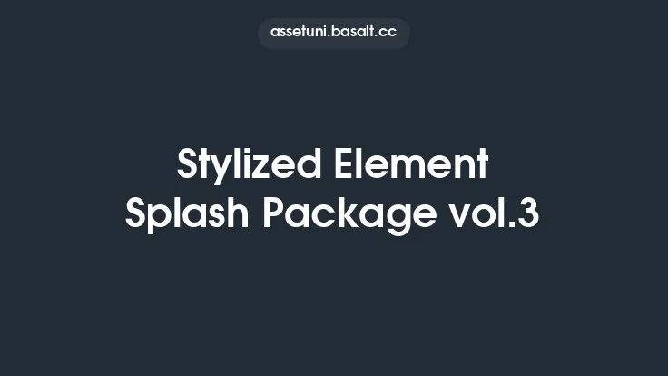 Stylized Element Splash Package vol.3 Thumbnail