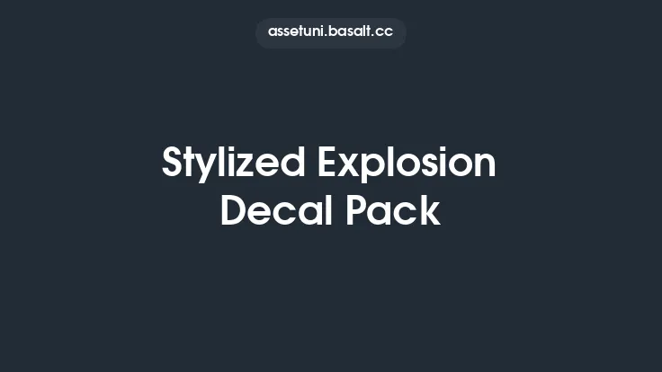 Stylized Explosion Decal Pack Thumbnail