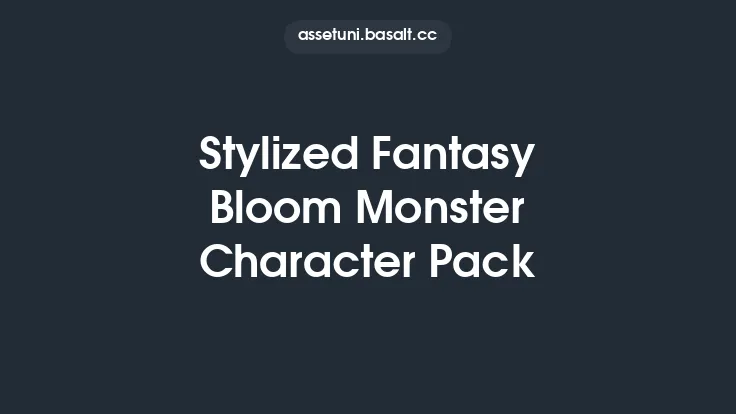 Stylized Fantasy Bloom Monster Character Pack Thumbnail