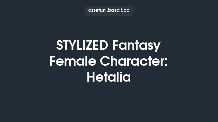 STYLIZED Fantasy Female Character: Hetalia Thumbnail