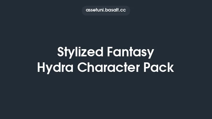 Stylized Fantasy Hydra Character Pack Thumbnail