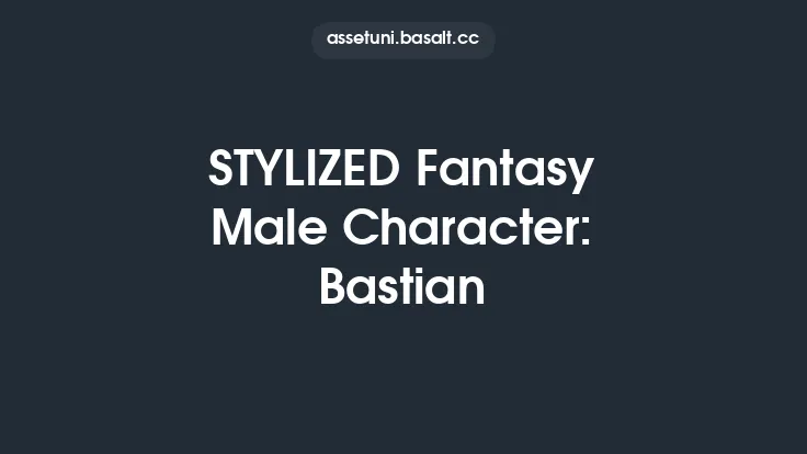 STYLIZED Fantasy Male Character: Bastian Thumbnail