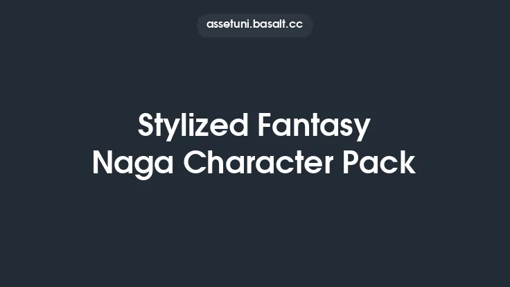 Stylized Fantasy Naga Character Pack Thumbnail