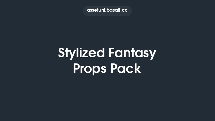 Stylized Fantasy Props Pack Thumbnail