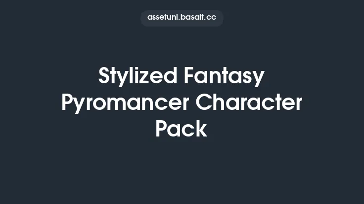 Stylized Fantasy Pyromancer Character Pack Thumbnail
