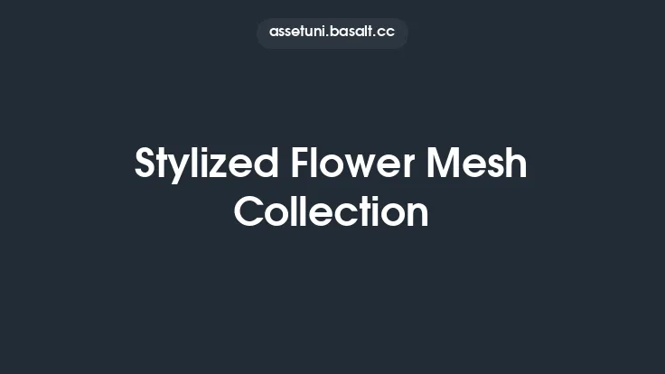 Stylized Flower Mesh Collection Thumbnail