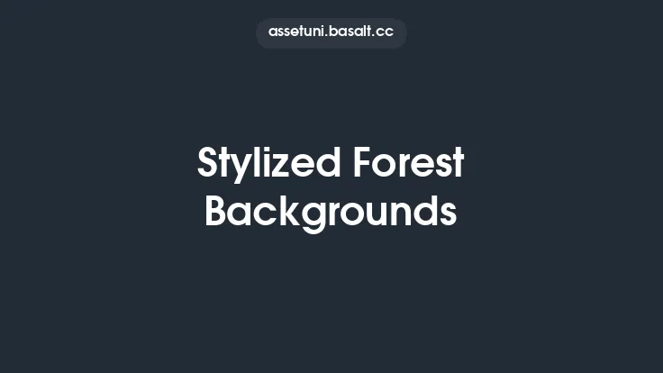 Stylized Forest Backgrounds Thumbnail