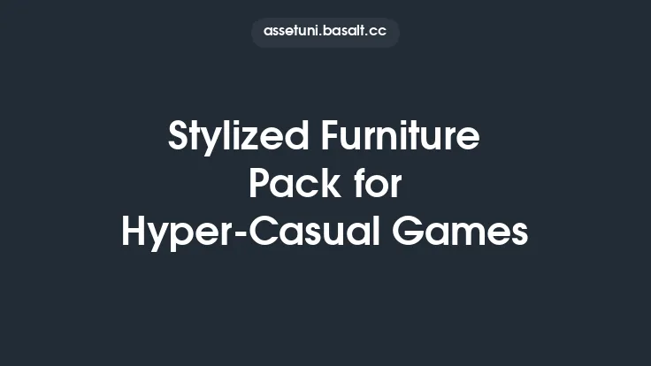 Stylized Furniture Pack for Hyper-Casual Games Thumbnail