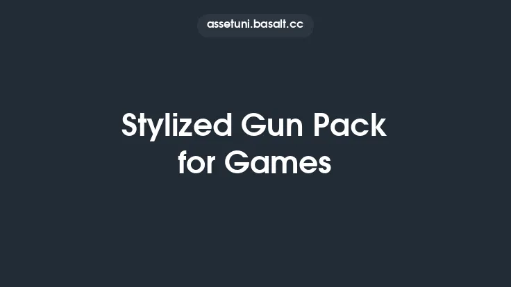 Stylized Gun Pack for Games Thumbnail