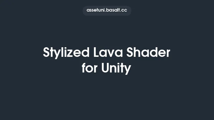 Stylized Lava Shader for Unity Thumbnail