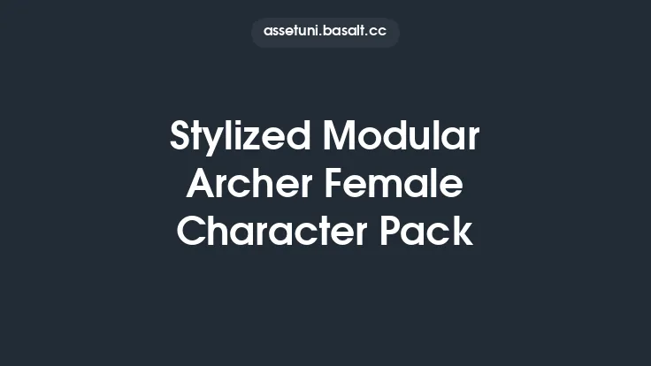 Stylized Modular Archer Female Character Pack Thumbnail
