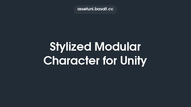 Stylized Modular Character for Unity Thumbnail