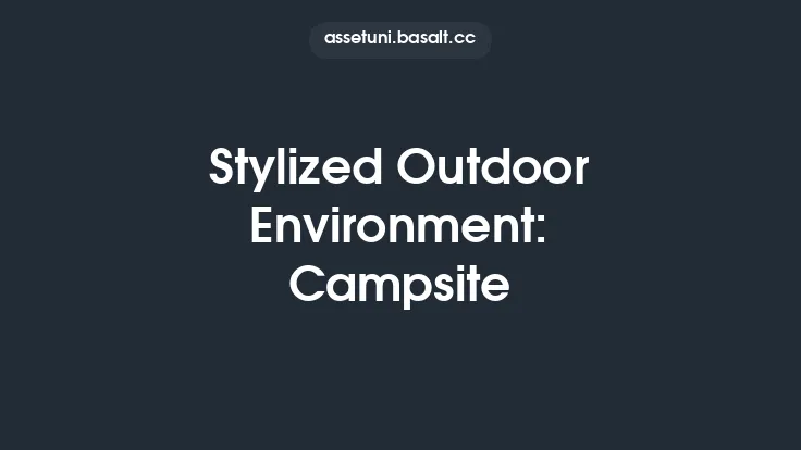 Stylized Outdoor Environment: Campsite Thumbnail