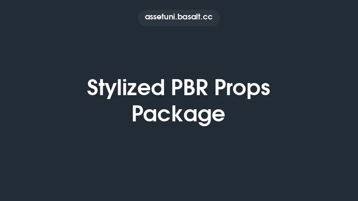 Stylized PBR Props Package Thumbnail