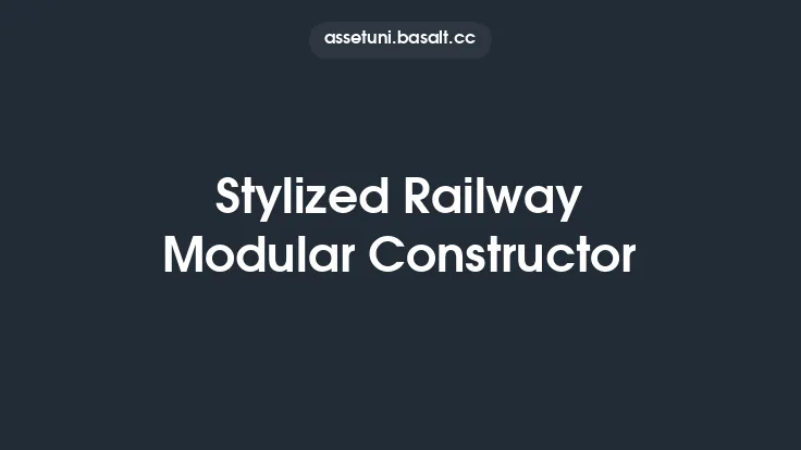 Stylized Railway Modular Constructor Thumbnail