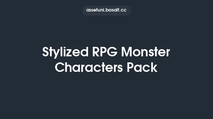 Stylized RPG Monster Characters Pack Thumbnail