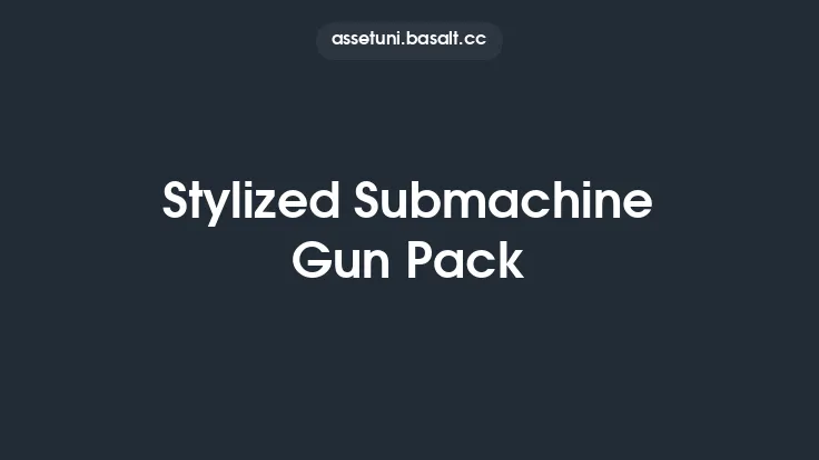 Stylized Submachine Gun Pack Thumbnail
