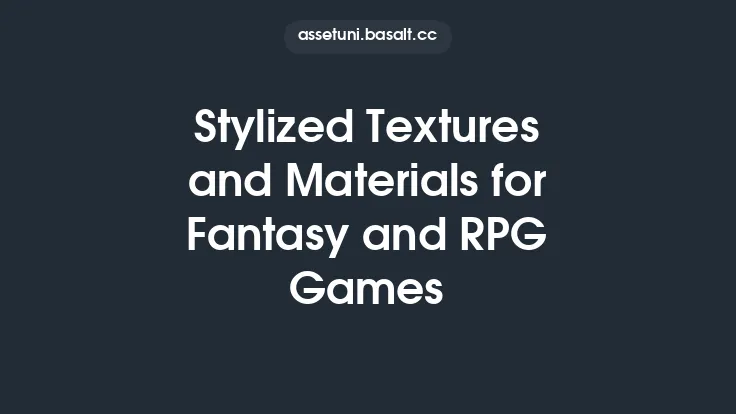 Stylized Textures and Materials for Fantasy and RPG Games Thumbnail