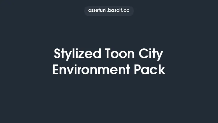 Stylized Toon City Environment Pack Thumbnail