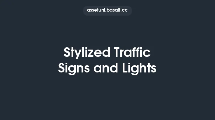 Stylized Traffic Signs and Lights Thumbnail