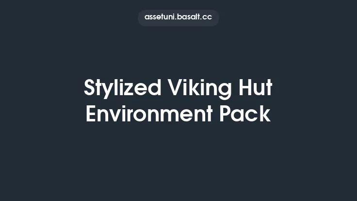Stylized Viking Hut Environment Pack Thumbnail