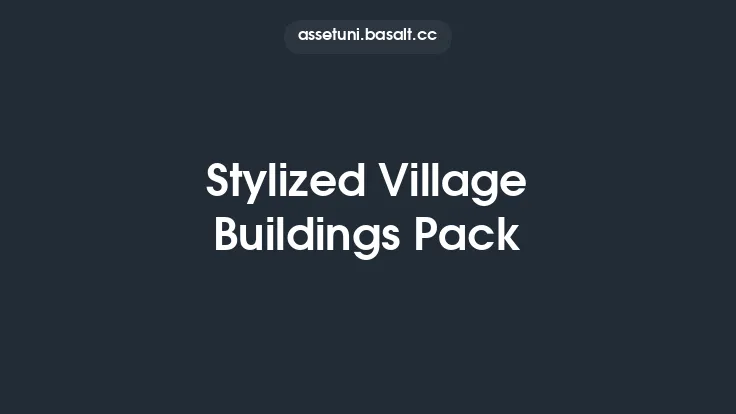 Stylized Village Buildings Pack Thumbnail