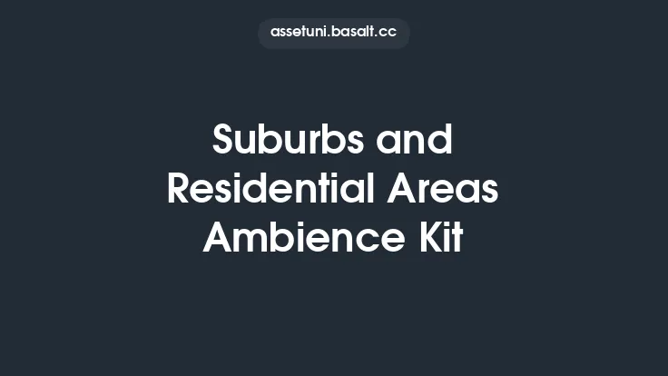 Suburbs and Residential Areas Ambience Kit Thumbnail