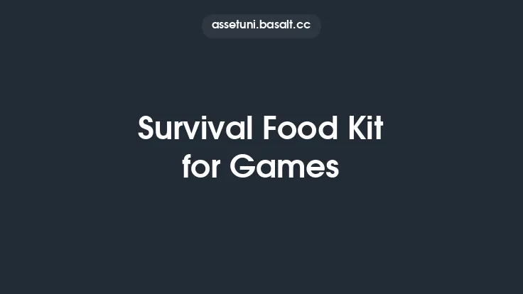 Survival Food Kit for Games Thumbnail