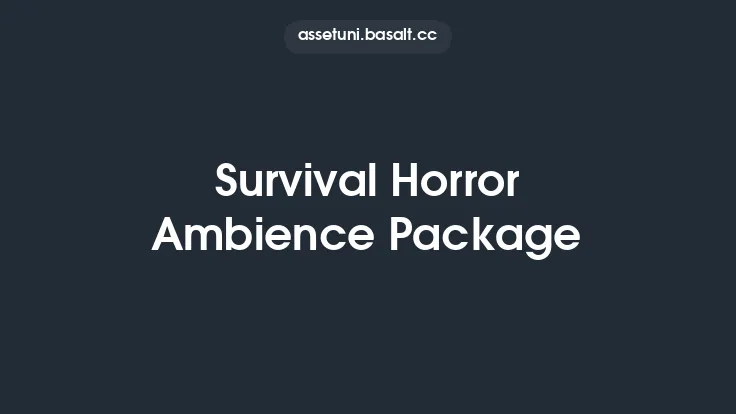 Survival Horror Ambience Package Thumbnail