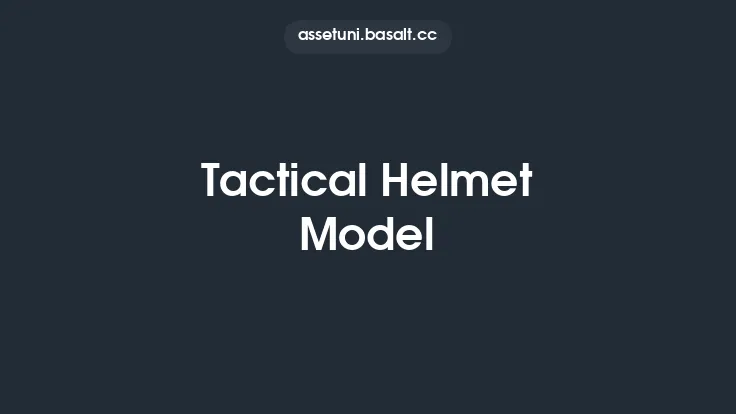 Tactical Helmet Model Thumbnail