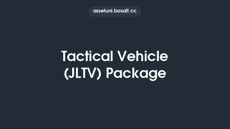 Tactical Vehicle (JLTV) Package Thumbnail