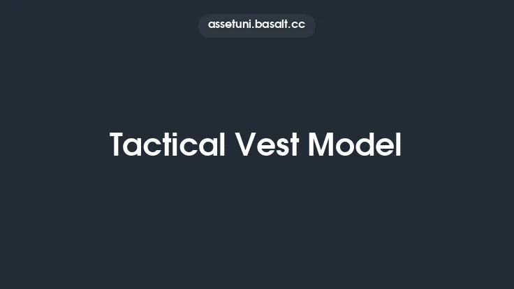 Tactical Vest Model Thumbnail