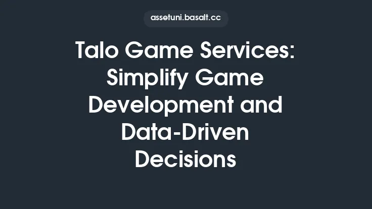 Talo Game Services: Simplify Game Development and Data-Driven Decisions Thumbnail