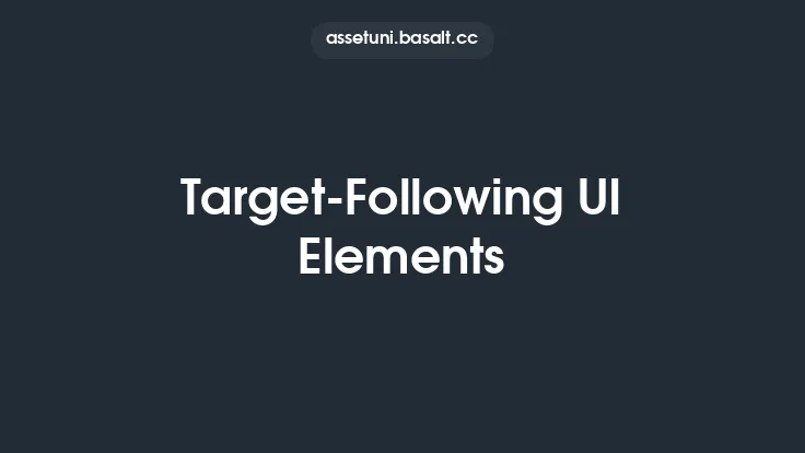 Target-Following UI Elements Thumbnail