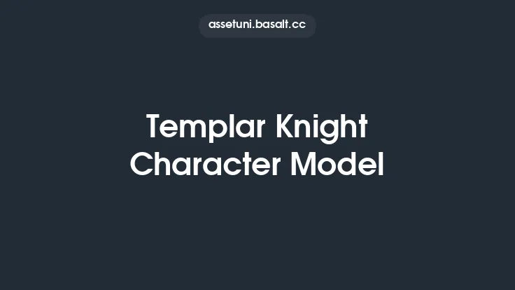 Templar Knight Character Model Thumbnail