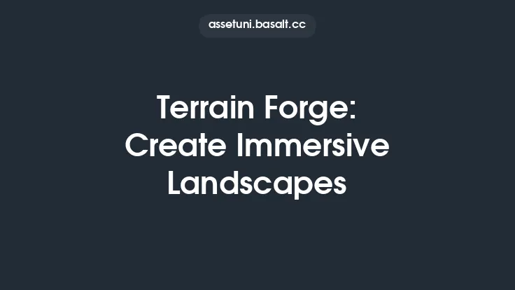 Terrain Forge: Create Immersive Landscapes Thumbnail