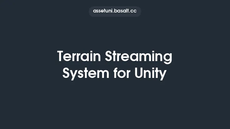 Terrain Streaming System for Unity Thumbnail
