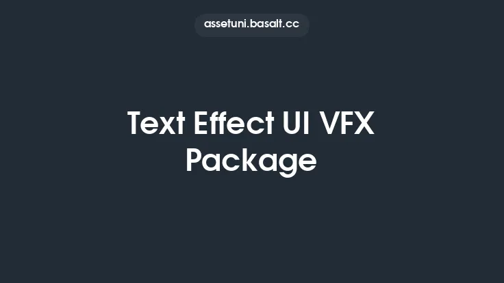 Text Effect UI VFX Package Thumbnail