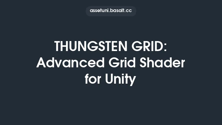 THUNGSTEN GRID: Advanced Grid Shader for Unity Thumbnail