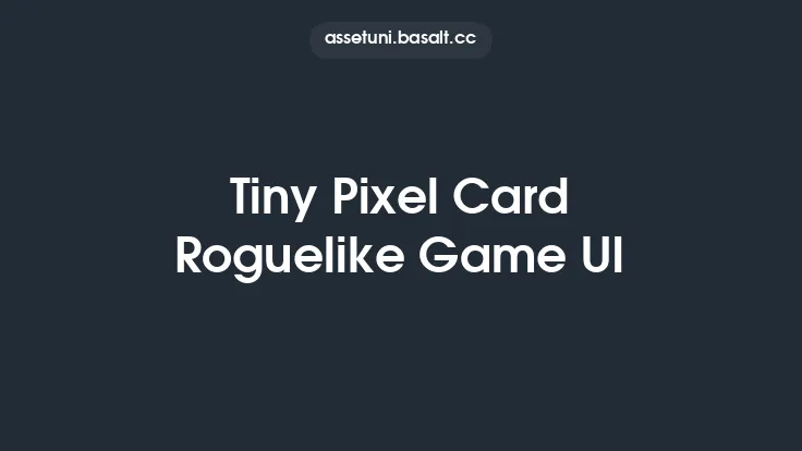 Tiny Pixel Card Roguelike Game UI Thumbnail