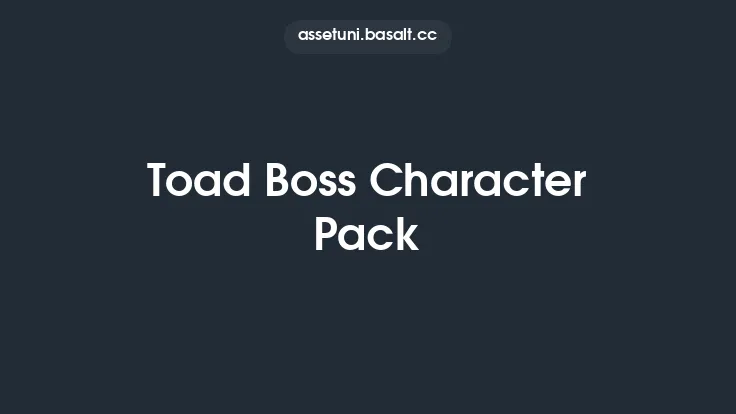 Toad Boss Character Pack Thumbnail