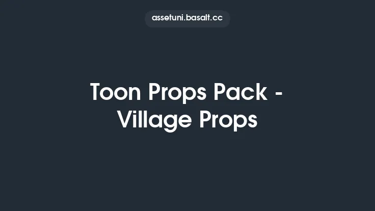 Toon Props Pack - Village Props Thumbnail