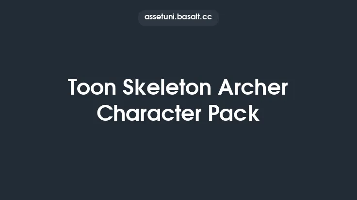Toon Skeleton Archer Character Pack Thumbnail