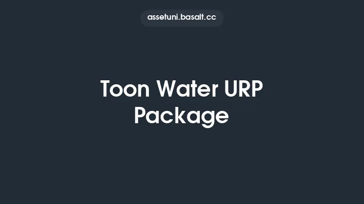 Toon Water URP Package Thumbnail