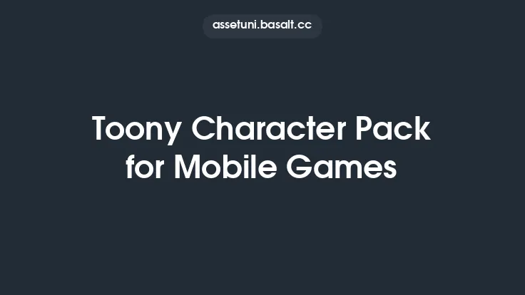 Toony Character Pack for Mobile Games Thumbnail