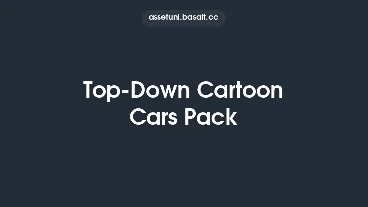 Top-Down Cartoon Cars Pack Thumbnail