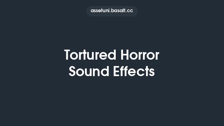 Tortured Horror Sound Effects Thumbnail