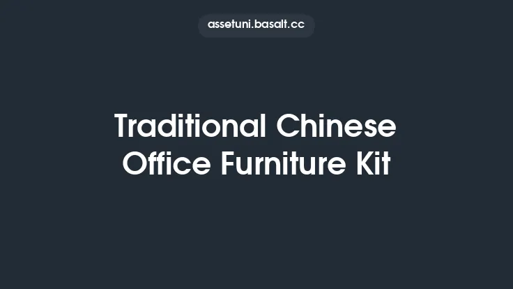 Traditional Chinese Office Furniture Kit Thumbnail