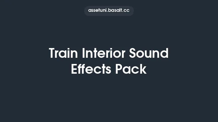 Train Interior Sound Effects Pack Thumbnail