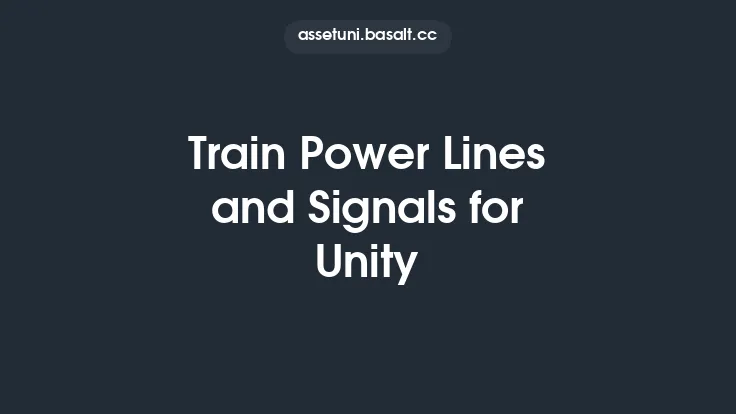 Train Power Lines and Signals for Unity Thumbnail